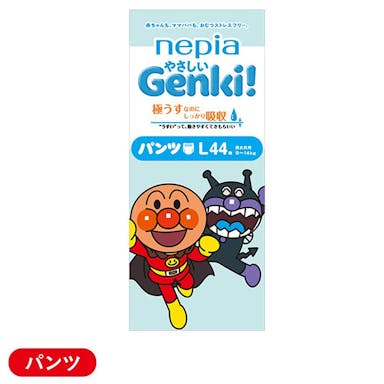 王子ネピア やさしいGenki！ パンツ L 44枚