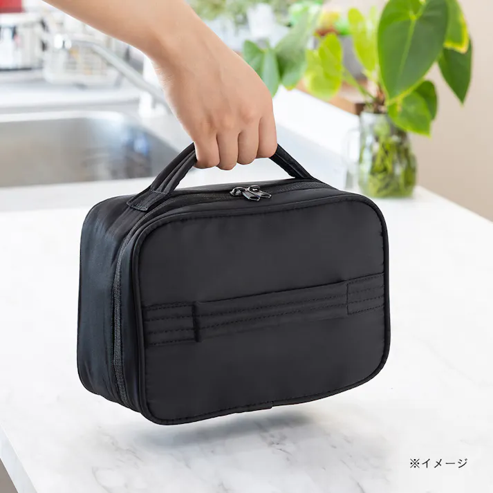 1段2段共用洗える保冷ランチバッグ