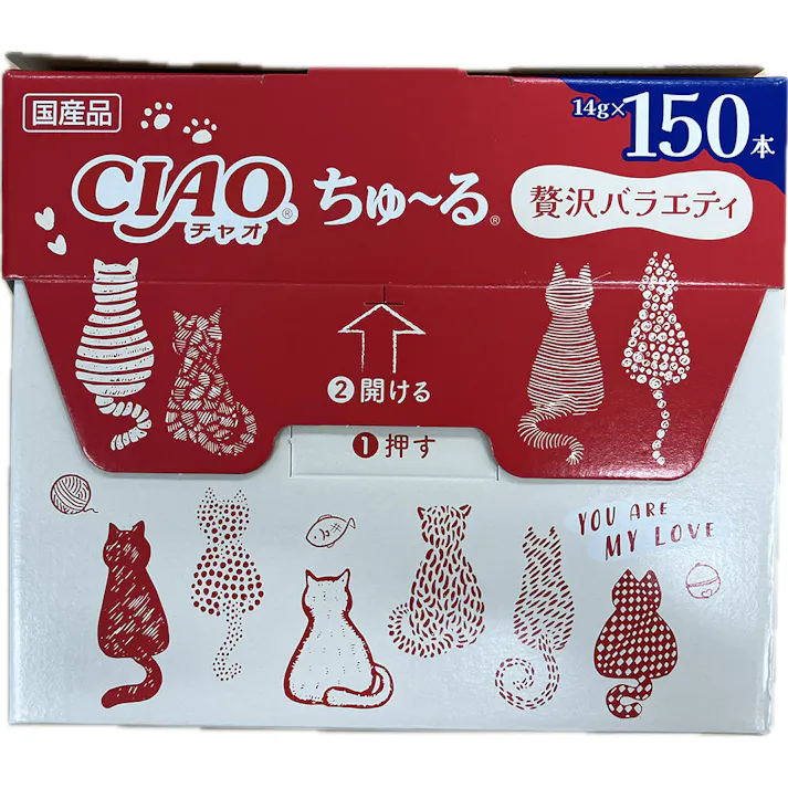 CIAO ちゅ~る 贅沢バラエティ 150本
