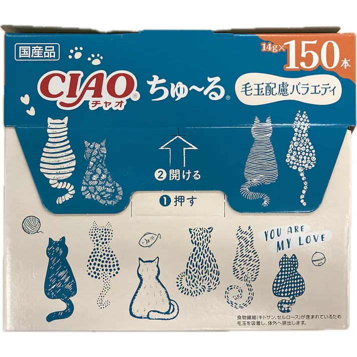 CIAO ちゅ~る 毛玉配慮バラエティ 150本