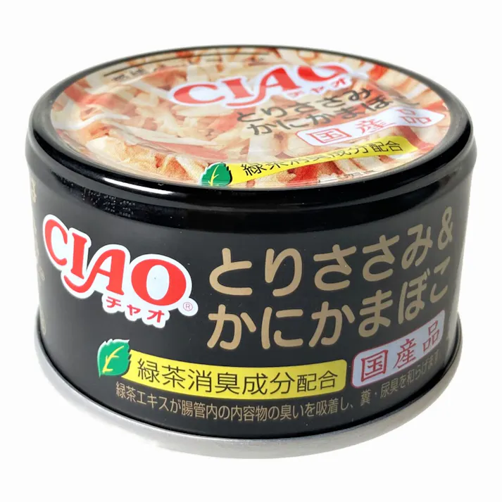 CIAO とりささみ&かにかまぼこ 85g