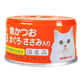 CIAO 焼かつお まぐろ・ささみ入り 85g