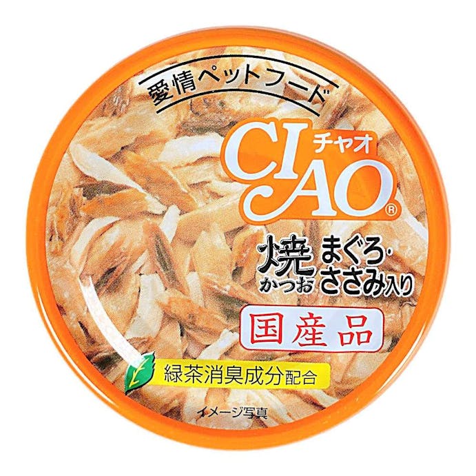 いなば CIAO 焼かつお まぐろ・ささみ入り 85g