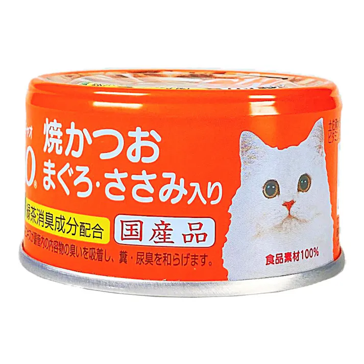 CIAO 焼かつお まぐろ・ささみ入り 85g