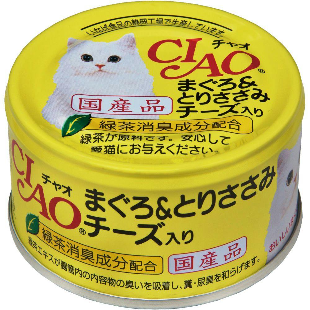 CIAO まぐろ＆とりささみ チーズ入り