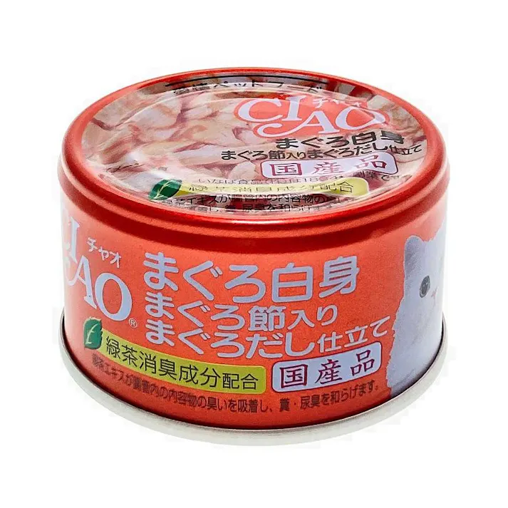 CIAO まぐろ白身 まぐろ節入り まぐろだし仕立て 85g