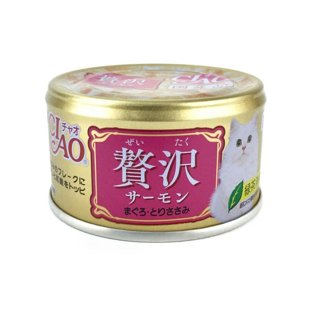 CIAO 贅沢サーモンまぐろとりささみ