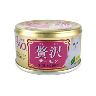 CIAO 贅沢サーモンまぐろとりささみ