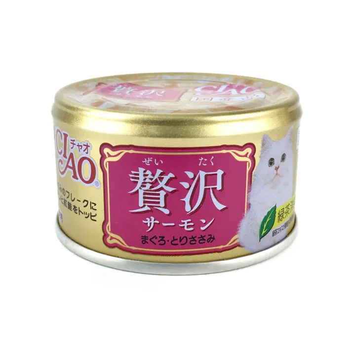 CIAO 贅沢サーモンまぐろとりささみ