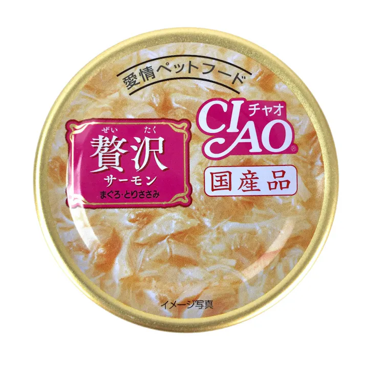 CIAO 贅沢サーモンまぐろとりささみ