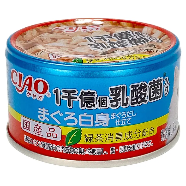 CIAO 1千億個乳酸菌 まぐろ白身 まぐろだし仕立て 85g