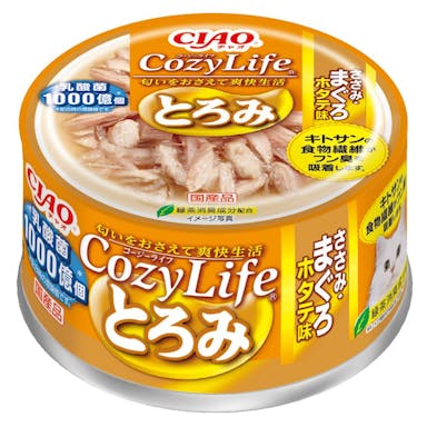 いなば チャオ CozyLife とろみ ささみ･まぐろホタテ味 80g