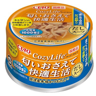 CozyLife だしスープ まぐろ・ささみ かつお節入り 75g