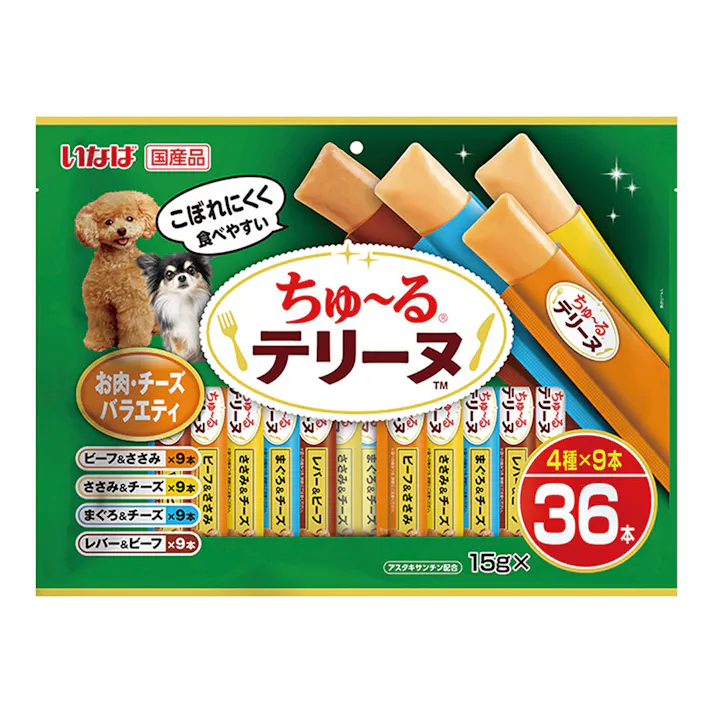 ちゅ~るテリーヌ お肉・チーズバラエティ 15g×36本