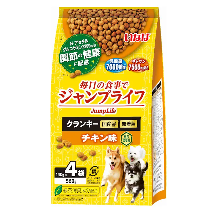 ジャンプライフ クランキー チキン味 560g