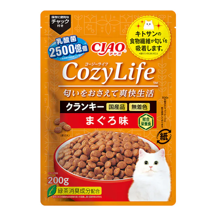 いなば Cozy Life クランキー まぐろ味 200g