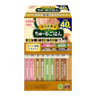 ちゅ~るごはん ビーフ・野菜バラエティ 40本入