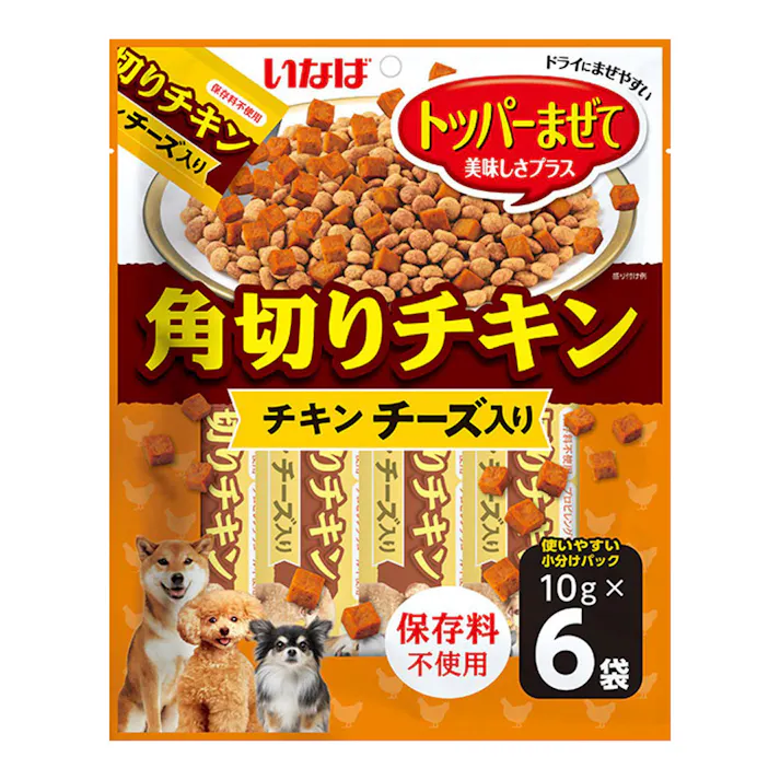 いなば 角切りチキン トッパー チーズ入り