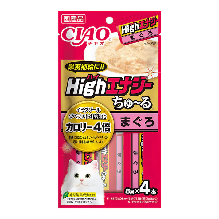 いなば CIAO Highエナジーちゅーる まぐろ 4P