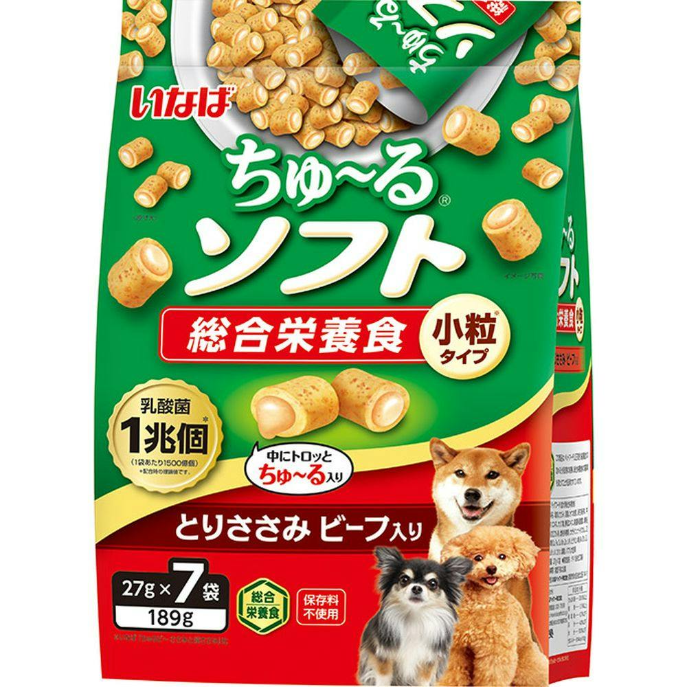 いなば スティック とりささみ ビーフ 総合栄養食 ちゅーる おやつ 犬のおやつ ちゅ～る 総合栄養食 とりささみ ビーフミックス味 20本入り