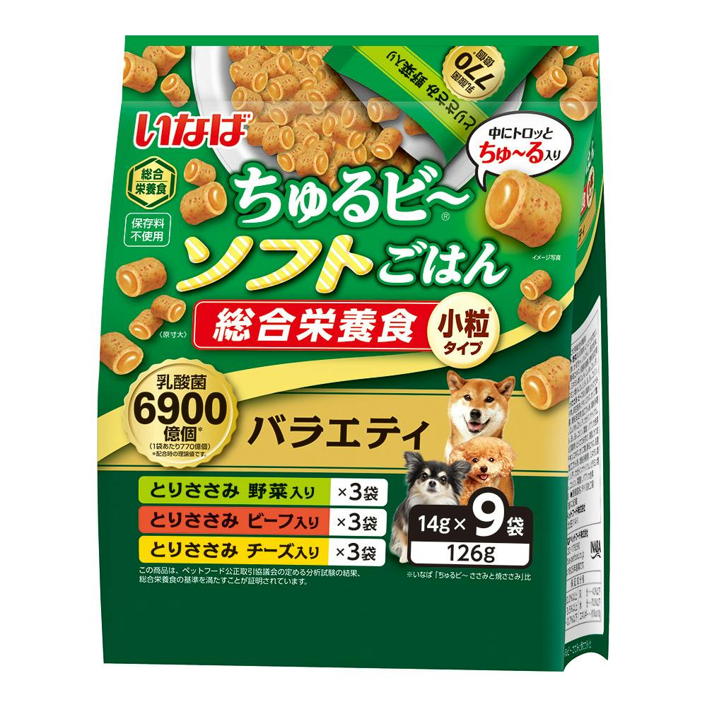 いなばペットフード ちゅるビ〜 関節の健康配慮バラエティ [ドッグフード 犬用 おやつ