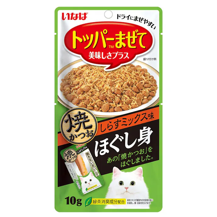 いなば ほぐし身焼かつお しらすミックス味 10g