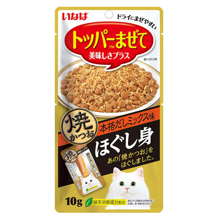 いなば ほぐし身焼かつお 本格だしミックス味 10g