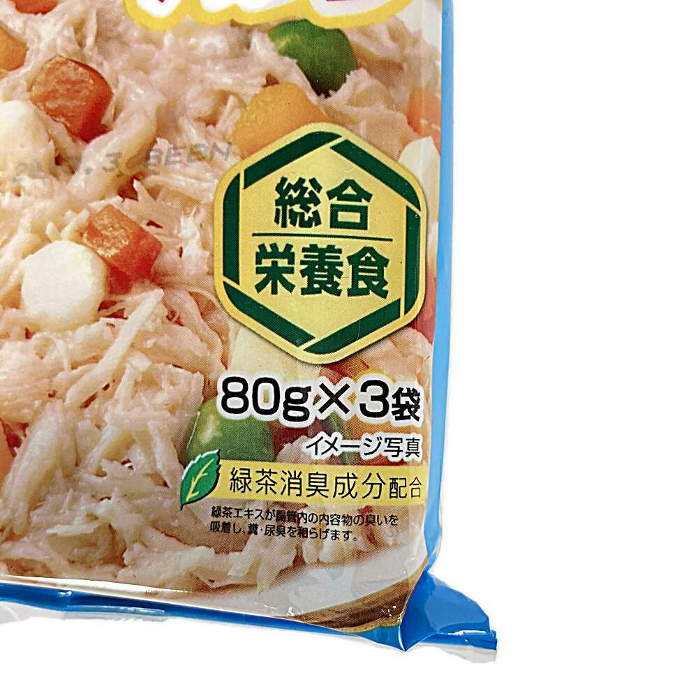 いなば ささみと緑黄色野菜 チーズ入り 80g×3個パック｜ホームセンター通販【カインズ】