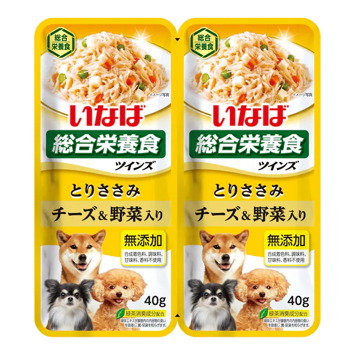 いなば ツインズ とりささみ チーズ&野菜入り 80g