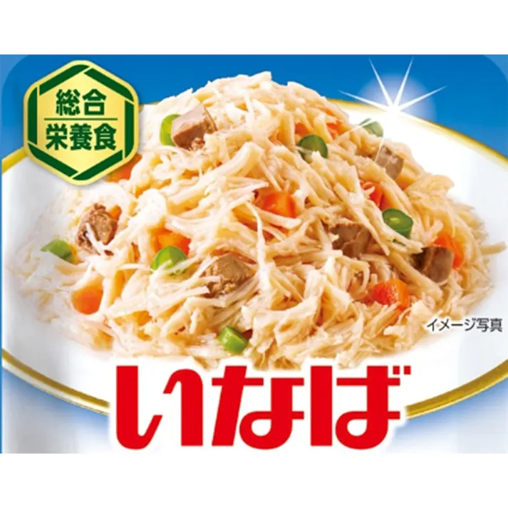 いなば ツインズ とりささみ レバー&野菜入り 80g