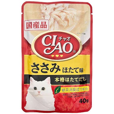 いなば CIAO パウチ ささみ ほたて味 40g