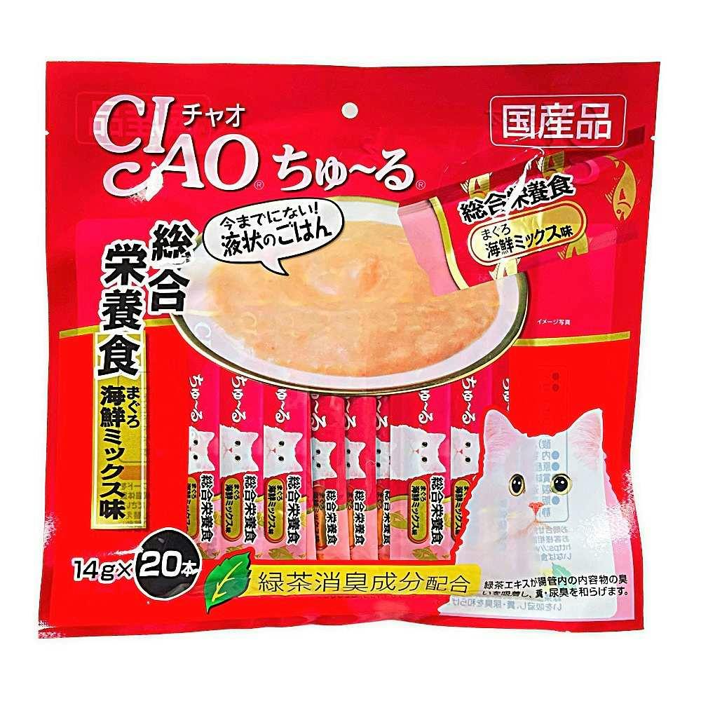 わんにゃんフードキャンペーン対象】ちゅ～る総合栄養食まぐろ海鮮ミックス味 ペット用品（猫） ホームセンター通販【カインズ】