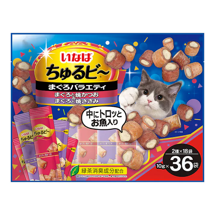 ちゅるビー まぐろ バラエティ 10g×36袋