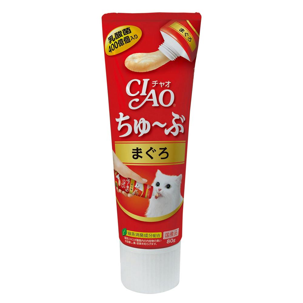 いなば CIAO ちゅ~ぶ まぐろ 80g 猫用ウェットフード(パウチ) いなば CIAO ちゅ~ぶ まぐろ 80g 猫用ウェットフード(パウチ)
