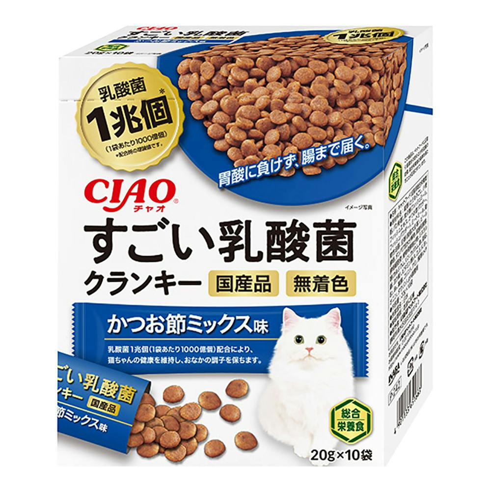 乳酸菌クランキーBOXかつお節ミックス味(販売終了) | キャットフード