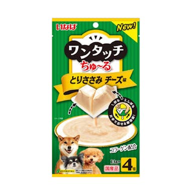 ワンタッチちゅ～る とりささみチーズ味 13g×4個 犬用