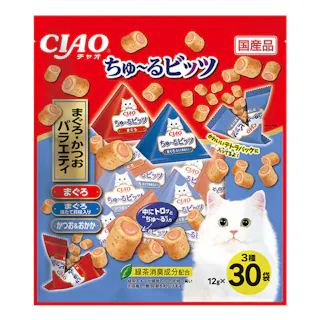 ちゅ~るビッツ鮪・鰹バラエティ12gx30P