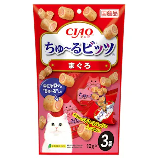 いなば CIAO ちゅ~るビッツ まぐろ 12g×3袋