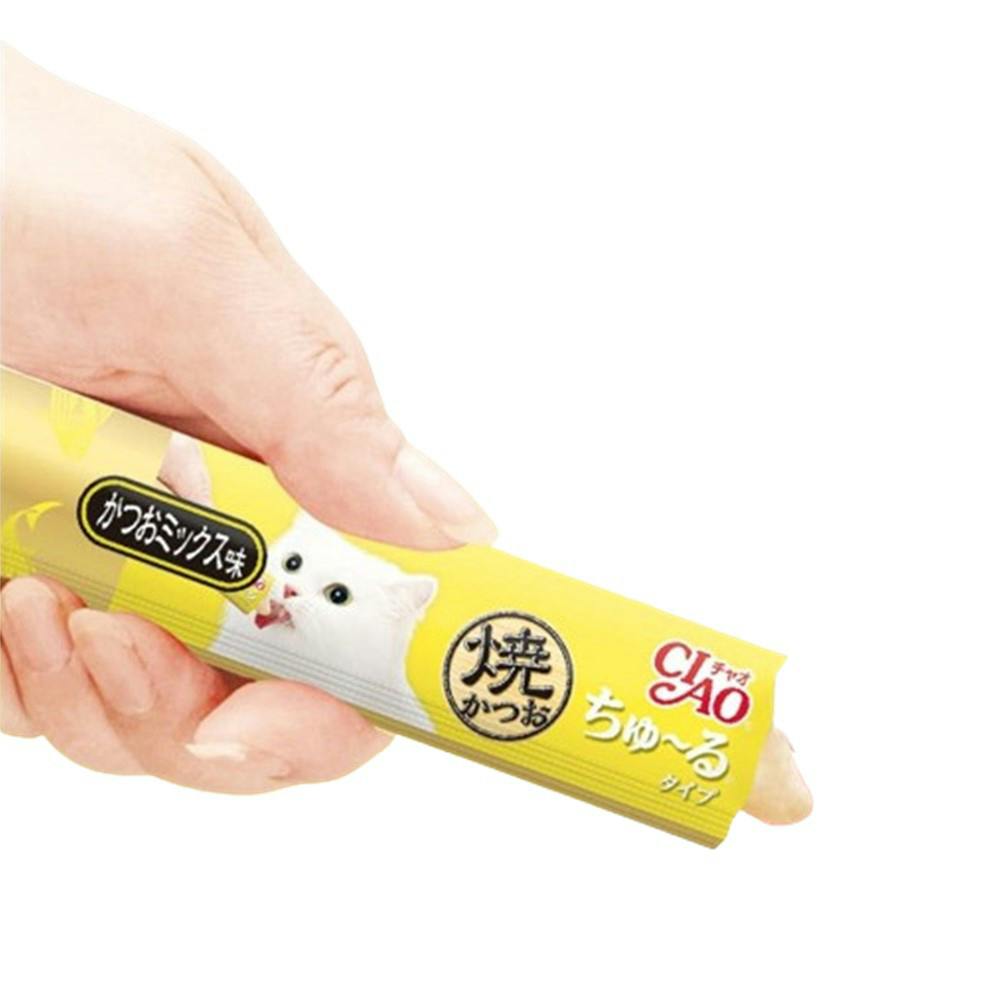 【トリプル✖️琉様】専用　いなば焼かつお6種。焼ささみ3種。ちゅるビ〜セット ちゅるビ～ ささみと焼かつお | 商品情報 - キャットフード