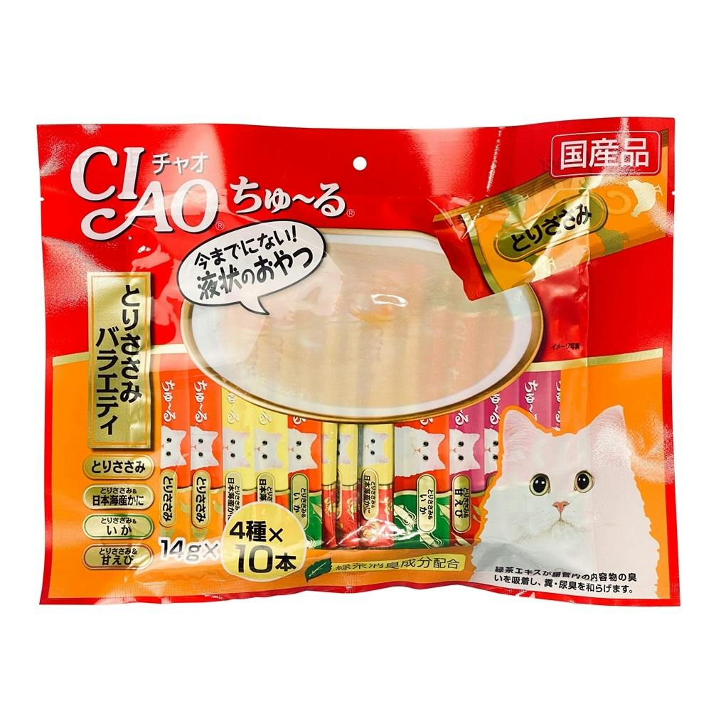 CIAO ちゅ～る とりささみバラエティ 40本 | ペット用品（猫 