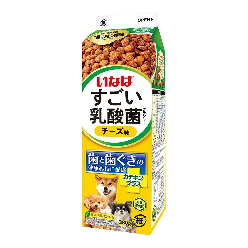 すごい乳酸菌　200g 59袋 いなば すごい乳酸菌クランキー チーズ味 200g 犬用(販売終了