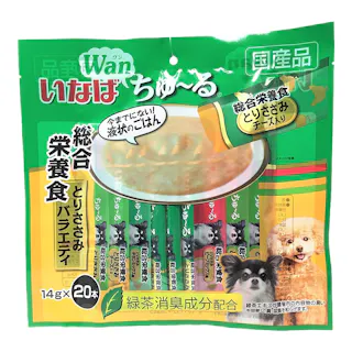 wanちゅ~る 総合栄養食 とりささみバラエティ 14g×20本