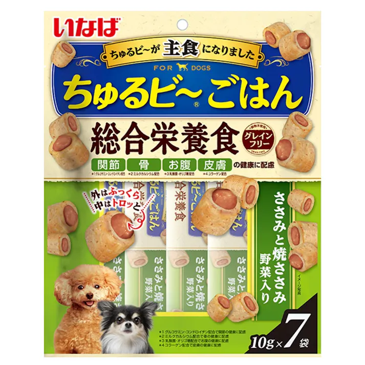ちゅるビーごはん 7P 野菜入り