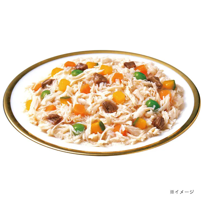 いなば ささみと緑黄色野菜 ビーフ入り 3個パック 60g×3袋