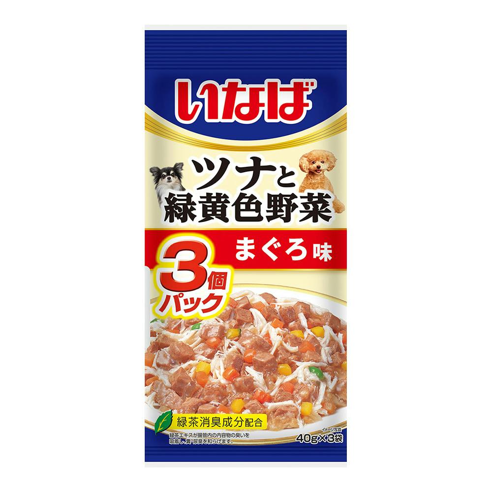 ツナと緑黄色野菜 まぐろ味 3個パック