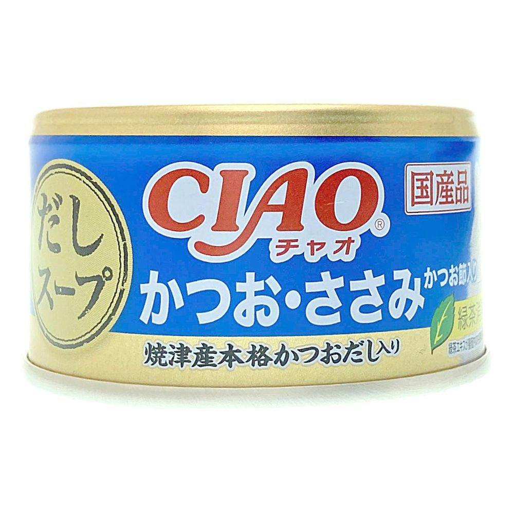 いなば チャオ だしスープ かつお・ささみかつ節入り 焼津産本格