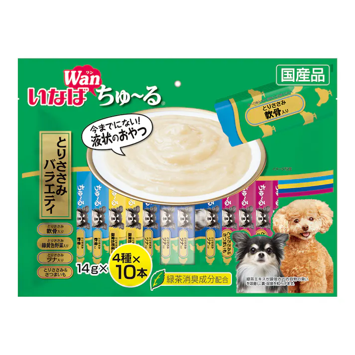 ちゅ~る40本 とりささみバラエティ