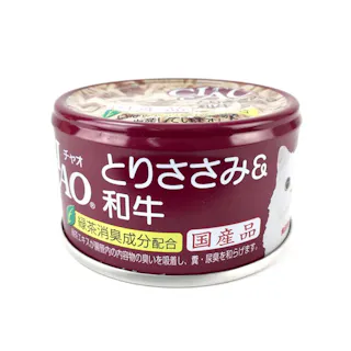 CIAO とりささみ&和牛 85g