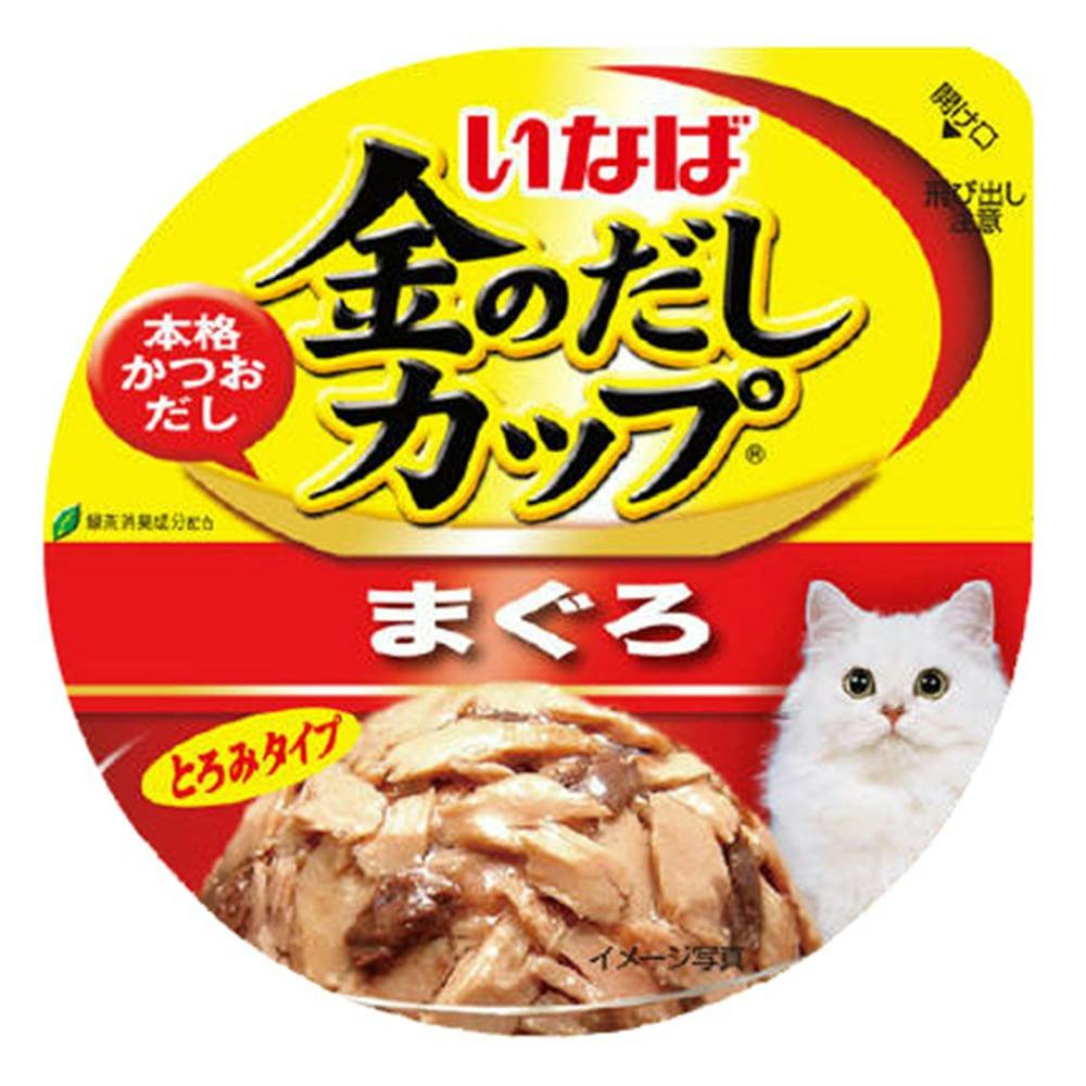 いなば 金のだし カップ まぐろ ７０ｇ×６個 キャットフード