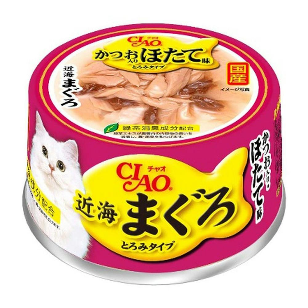 CIAO かつお・まぐろ 160g缶 まとめ売り CIAO パウチ まぐろ・かつおバラエティ ( 40g×24袋入 )/ チャオ
